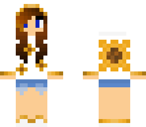 edited sunflower girl