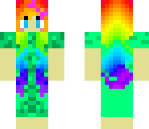 rainbow girl