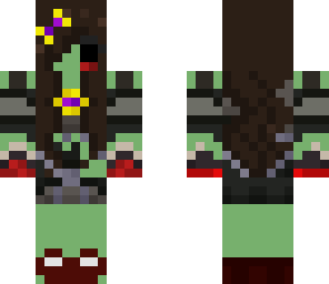 sky girl zombie
