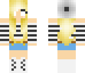 herobrine's daughter french girl