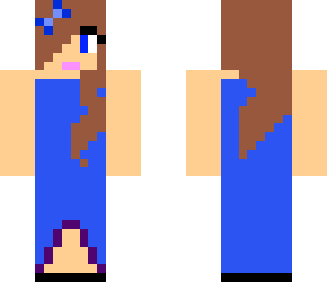 dressed version of girl swimming