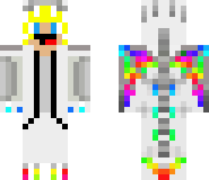 blonde rainbow dragon