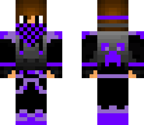 the guy that wears purple