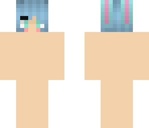 blue hair