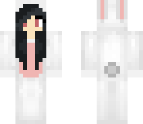 emo bunny black hair