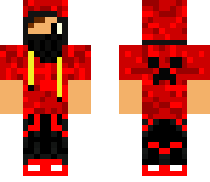 red hoodie boy