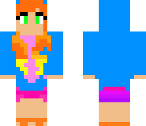 neon gamer fave outfit