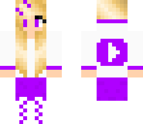 purple youtube girl