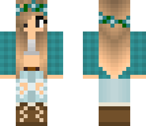 turquoise girl