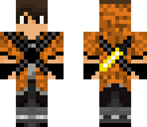 jedi orange camo with yellow lightsaber
