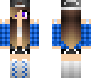 checkered tomboy girl