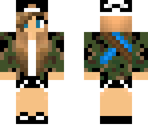 camo girl