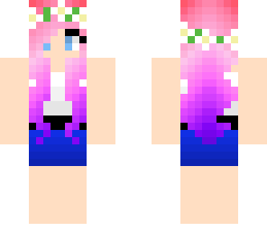 pretty ombre girl