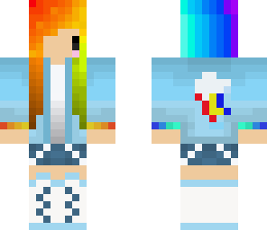 rainbow dash girl