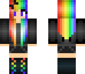 rainbow girl