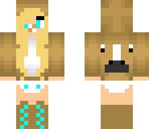 blonde baby horse girl