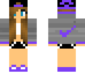 purple girl