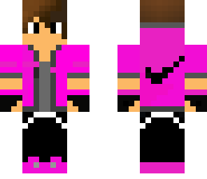 pink teen boy