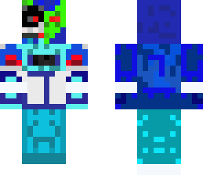 iron man blue