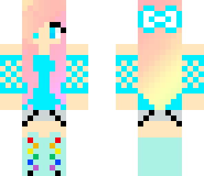 rainbow girl edit