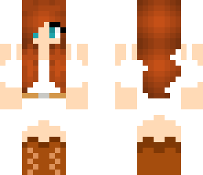 white dress girl