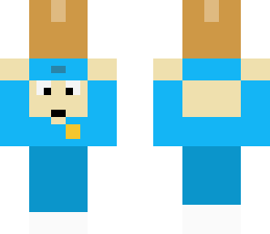 tiny mailman with box