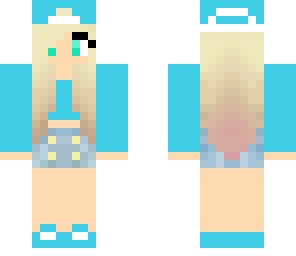 cool blue tomboy