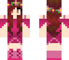 flower crown girl