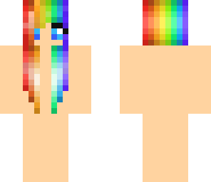 rainbow hair base
