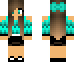chica azul edit