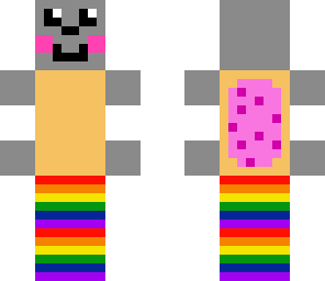cartoonish flying nyan cat