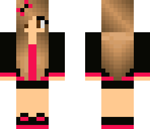 pink and black