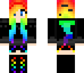 rainbow girl