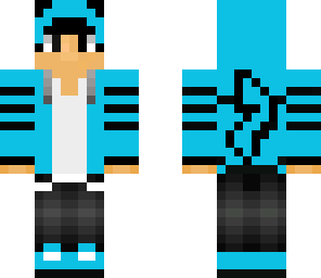 blue pikachu boy