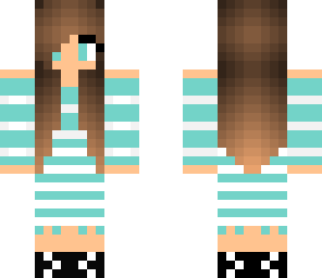 cyan colored dress girl