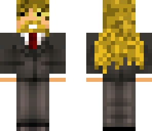 dreads with a suit