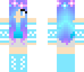 pastel flower girl
