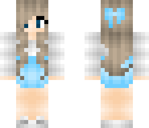 blue girl