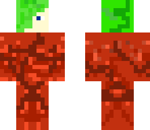 magma soldier with green hair update