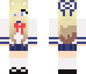 cat school girl