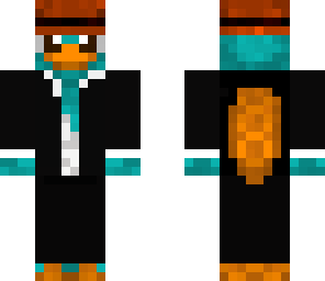 perry in a suit