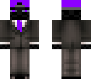 cool enderman in suit