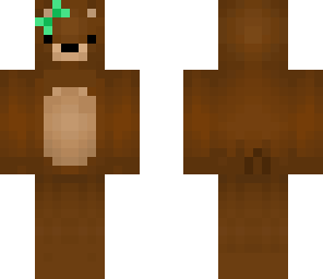 bear with bow