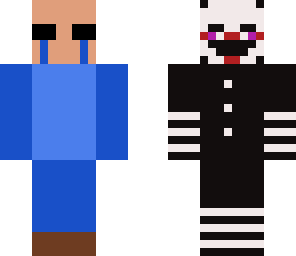 crying child and puppet