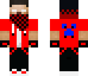 red gangster herobrine