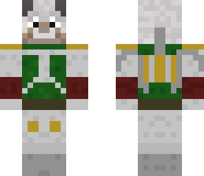 wolf in boba fett armor