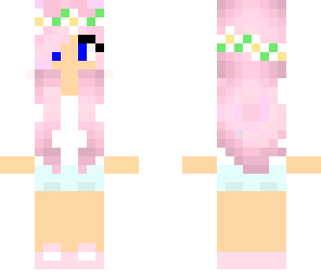 pretty pink haired girl