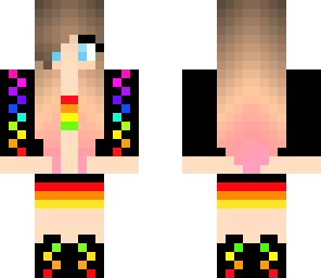 rainbow girl