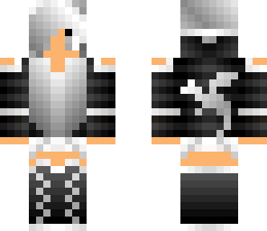 gray dragon girl