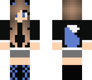 blue wolf girl